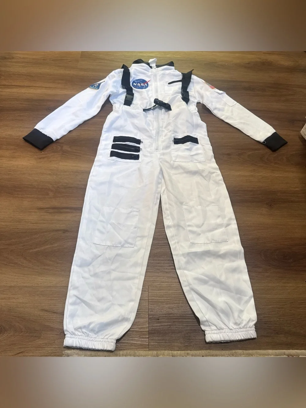 Spirit Nasa Astronaut Medium (8-10) Full  Body White Costume Cosplay Halloween